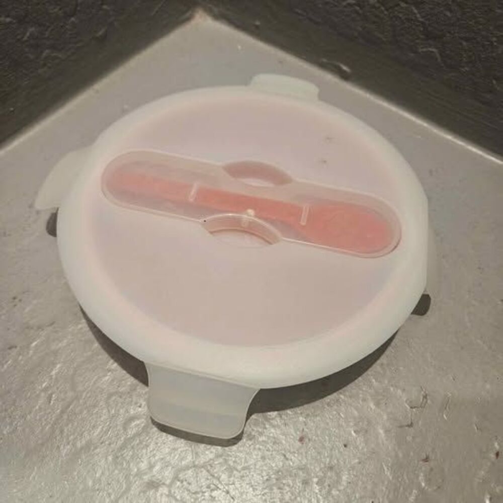 Collapsible Silicone Bowl with Lid and Spoon Lunch Box